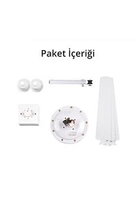 Tavan Vantilatörü Metal Sac 5 Hız Kademeli ürün fotoğrafı
