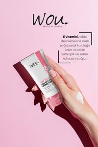 Wou Pink Touch Ton Eşitleyici Ve Aydınlatıcı Yüksek Koruma Etkili Spf50 Güneş Kremi 50ml-tüm Ciltl ürün fotoğrafı