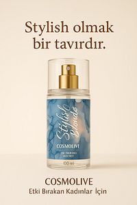Vücut Spreyi Body Mist | My Way | Stilish Blonde | Seyahat Boy | Kadın | Işıltılı | Nemlendirici ürün fotoğrafı