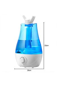 QTUM9 Çift Sprey Ultrasonik Hava Nemlendirici 3.5L ürün fotoğrafı