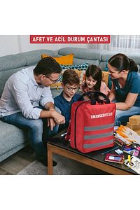 Tescilli 2 Kişilik Özel Deprem Çantası Ile Hazırlıklı Olun / 72 Saat Güvende Kal ürün fotoğrafı