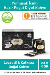 Yumuşak Içimli Moringa Ve Reishi Ekstratlı Lezzetli Hazır Poşet Diyet Filtre Kore Kahvesi 24'lü ürün fotoğrafı