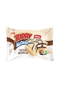 Aloha Mini Beyaz Çikolatalı Marshmallowlu 20 Gr. 24 Adet (1 Kutu) ürün fotoğrafı