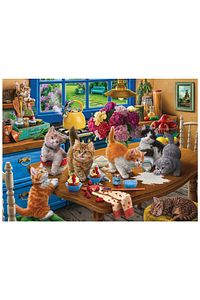 1000 Parça Yapboz Puzzle - Mutfak Kedileri 1114 ürün fotoğrafı