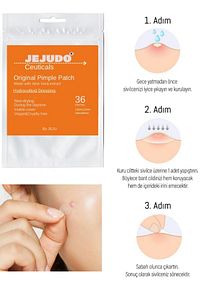 Ceuticals Original Pimple Patch 36 Patch - Akne Ve Sivilce Bandı ürün fotoğrafı
