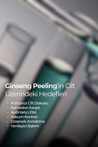 Kırmızı Kore Ginseng Özlü Anında Ölü Derilerden Arındıran, Yenileyici Aydınlatıcı Peeling 100 ml ürün fotoğrafı