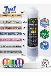 12 Aşamalı Eva Memb. Detoks, Alkali Ve Multimineral Filtreli Çelik Tanklı Su Arıtma Cihazı ürün fotoğrafı