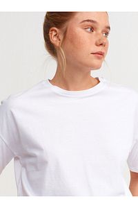 3683 Basic T-shirt-beyaz ürün fotoğrafı