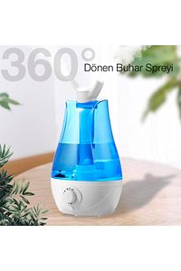 QTUM9 Çift Sprey Ultrasonik Hava Nemlendirici 3.5L ürün fotoğrafı