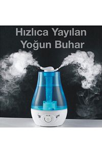 QTUM9 Çift Sprey Ultrasonik Hava Nemlendirici 3.5L ürün fotoğrafı