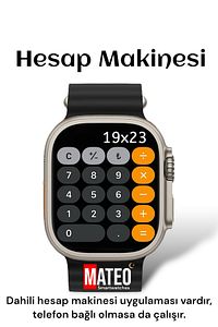T900 ULTRA Akıllı Saat |49mm Bluetooth, Arama Özellikli, Sağlık Sensörlü, iOS & Android Uyumlu ürün fotoğrafı