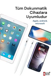 Dokunmatik Kalem Tüm Cihazlara Uyumlu Tablet Telefon İçin Çizim & Yazı Kalemi Stylus Pen ürün fotoğrafı