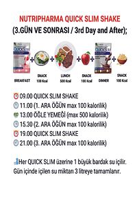 Quick Slim Öğün Yerine Geçen Shake, Karışık Kutu, 30 Saşe, Öğün Tozu, Protein Shaker ürün fotoğrafı