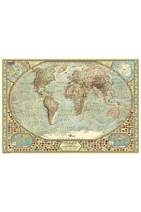 2000 Parça Yapboz Puzzle - Dünya Haritası 3935 ürün fotoğrafı