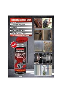 Multi Sprey Yağlayıcı-pas Sökücü 400 ml Kobra Başlıklı 8 Foksiyonlu ürün fotoğrafı