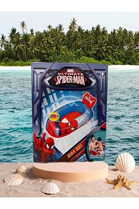 Direksiyonlu Çocuk Havuz Botu Spiderman-minnie ürün fotoğrafı