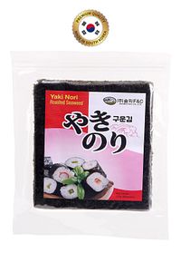 Nori Sushi Kurutulmuş Deniz Yosunu Vegan 10 Adet ürün fotoğrafı