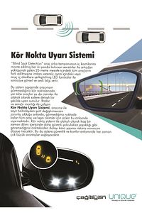 Kör Nokta Uyarı Sistemi “blind Spot Detection” ürün fotoğrafı