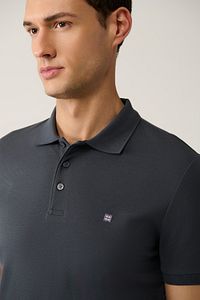 Erkek Antrasit %100 Pamuk Serin Tutan Polo Yaka T-shirt E001004 ürün fotoğrafı