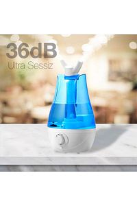 QTUM9 Çift Sprey Ultrasonik Hava Nemlendirici 3.5L ürün fotoğrafı