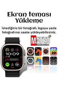 T900 ULTRA Akıllı Saat |49mm Bluetooth, Arama Özellikli, Sağlık Sensörlü, iOS & Android Uyumlu ürün fotoğrafı