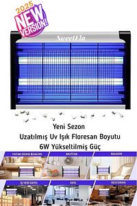 Elektrikli Uv Sinek Öldürücü Zincirli Askılı ürün fotoğrafı