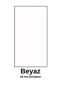5 Raflı Banyo Boy Dolabı Beyaz ürün fotoğrafı