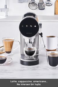 Coffee Art 1361 Inox Dijital 20 Bar Öğütülmüş Espresso Cappuccino ve Kapsül Kahve Makinesi ürün fotoğrafı