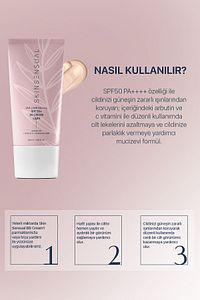 BB Krem Light| 50 Spf Uva/Uvb Pa++++ | Leke Oluşumunu Önlemeye Yardımcı, Aydınlık ve Canlılık ürün fotoğrafı