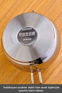 Belinay Indüksiyon Tabanlı Midi Metal Çaydanlık Takımı ürün fotoğrafı