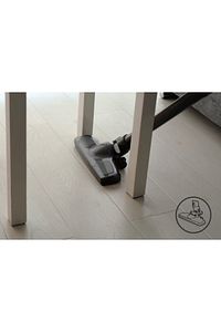 Speedy Pro Dikey Elektrikli Süpürge Torbasız Kullanım 360 Dönebilen Başlık 500W Siyah ürün fotoğrafı