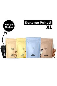 Başlangıç Paket Xl - X4 Öğün Tozu (çikolata, Kurabiye, Muz, Vanilya) - 1 Ücretsiz Shaker ürün fotoğrafı
