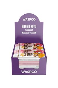 Protein Bar Karma Kutu 40g Çilekli Ve Kurabiye Aromalı 12 Adet (2 ÇEŞİT) ürün fotoğrafı