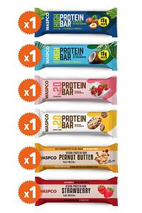 Protein Bar Deneme Paketi 6 Adet ürün fotoğrafı
