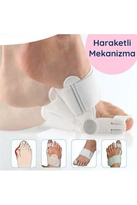 Baş Parmak Kemik Düzeltici Ayak Baş Parmak Gömleği Kemik Bunyon Düzeltici Parmak Ayırıcı Halluks ürün fotoğrafı