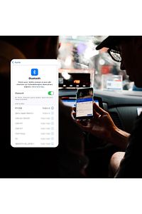 Mikrofonlu Araç Bluetooth Kiti USB 3.5mm Aux Bluetooth Çevirici HD Ses Kalite Micro SD Kart Destekli ürün fotoğrafı