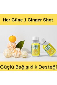 Ginger Shot Doğal Bitkisel Zencefil Shot 10 Adet (CAM ŞİŞELİ) ürün fotoğrafı