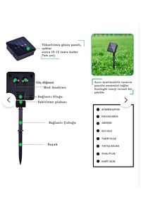 Sl-65 100 Led Solar Enerjili Peri Led Işık Güneş Enerjili ürün fotoğrafı