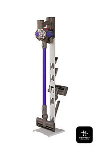 Dyson Uyumlu Süpürge Standı Beyaz Renk Tüm Seriler Ile Tam Uyum ürün fotoğrafı