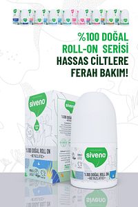 %100 Doğal Roll-on Beyazlatıcı Etkili Deodorant Ter Kokusu Önleyici Bitkisel Lekesiz Vegan 50 ml ürün fotoğrafı