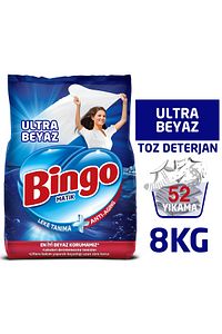 Matik Toz Çamaşır Deterjanı 4 Kg Ultra Beyaz 2'li ürün fotoğrafı