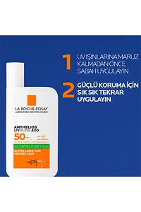 Anthelios Uvmune400 Oil Control Fluide Spf50 Karma Ve Yağlı Için Yüz Güneş Kremi 50 ürün fotoğrafı