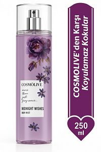 Body Mist | Bombshell | Midnight Wishes | Kadın | Işıltılı | Nemlendirici | Saç Parfümü | 250 ml ürün fotoğrafı