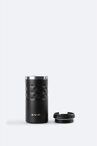 Erkek Siyah Sport Paslanmaz %100 Çelik Termos 300 ml B009901 ürün fotoğrafı