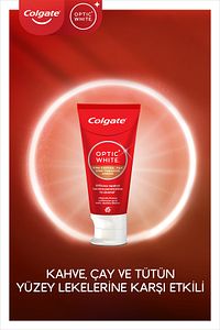 Optic White Kahve Çay Ve Tütün Kullanıcıları Için Diş Macunu 4x 50 ml ürün fotoğrafı