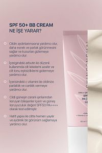 BB Krem Light| 50 Spf Uva/Uvb Pa++++ | Leke Oluşumunu Önlemeye Yardımcı, Aydınlık ve Canlılık ürün fotoğrafı