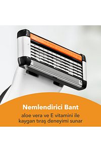 Flex 5 Hybrid Erkek Tıraş Bıçağı 1 Sap 2 Başlık (5 BIÇAK) ürün fotoğrafı