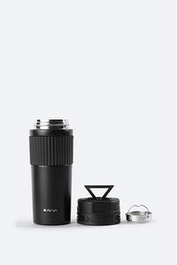 Erkek Siyah Sport Isı Göstergeli Paslanmaz %100 Çelik Termos 500 ml B009905 ürün fotoğrafı