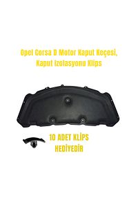 Opel Corsa D Motor Kaput Keçesi, Kaput Izolasyonu Klips ürün fotoğrafı