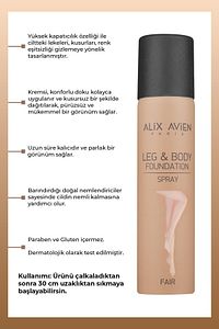 Bacak Fondöteni Fair Vücut Makyajı Bronzlaştırıcı Etki Sprey - Leg & Body Foundation Spray 75 ml ürün fotoğrafı